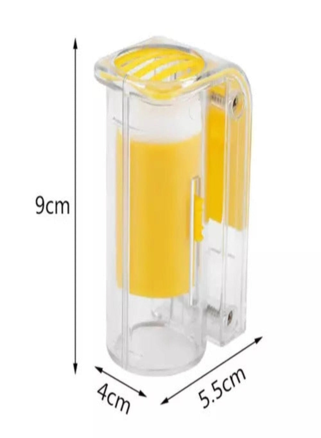 Bee Queen Marking Catcher Plastic One Handed Marker Bottle Plunger Plush Beekeeper Tool Garden Beekeeper Queen Bee Catche