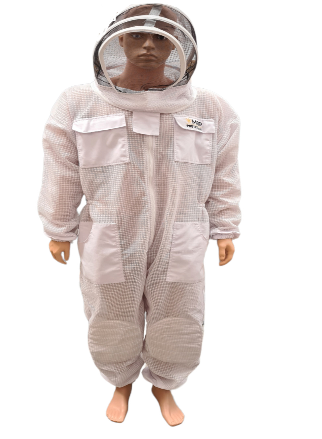 MBP White Protection 3 Layer Bee Suit -