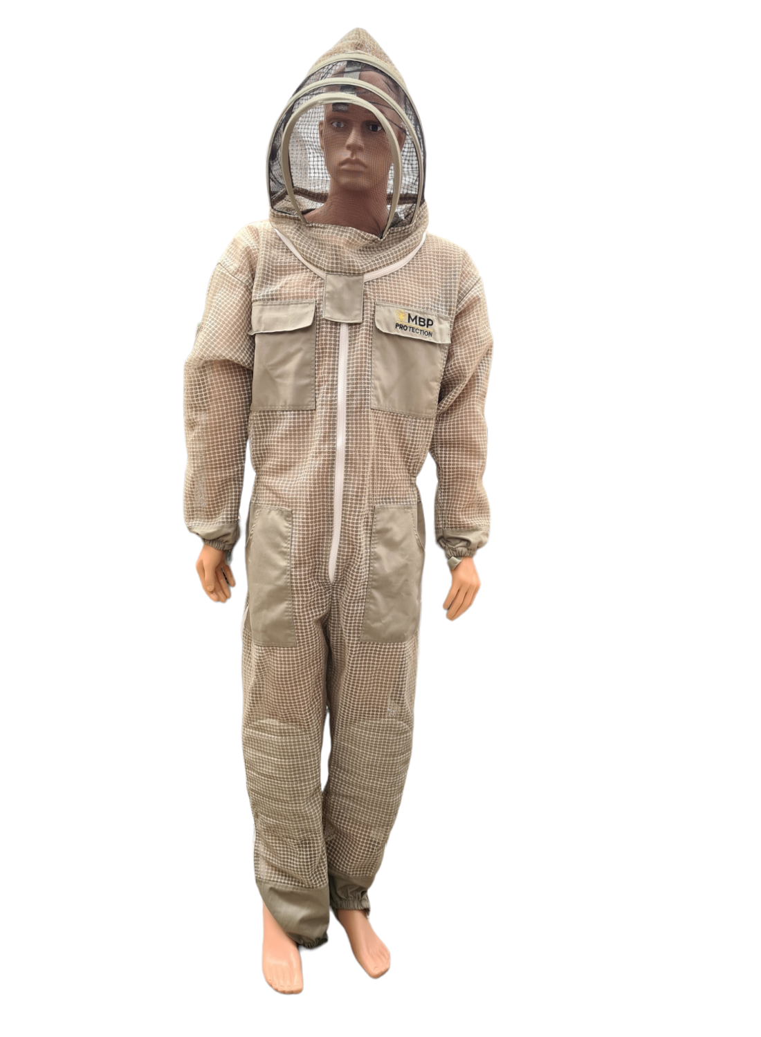 MBP Khaki Protection 3 Layer Bee Suit -